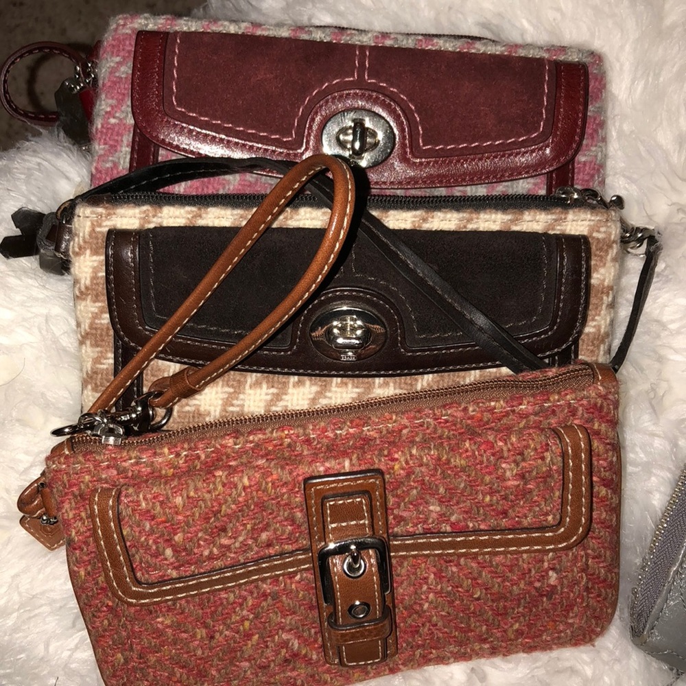 Three COACH WRISTLETS bundle
